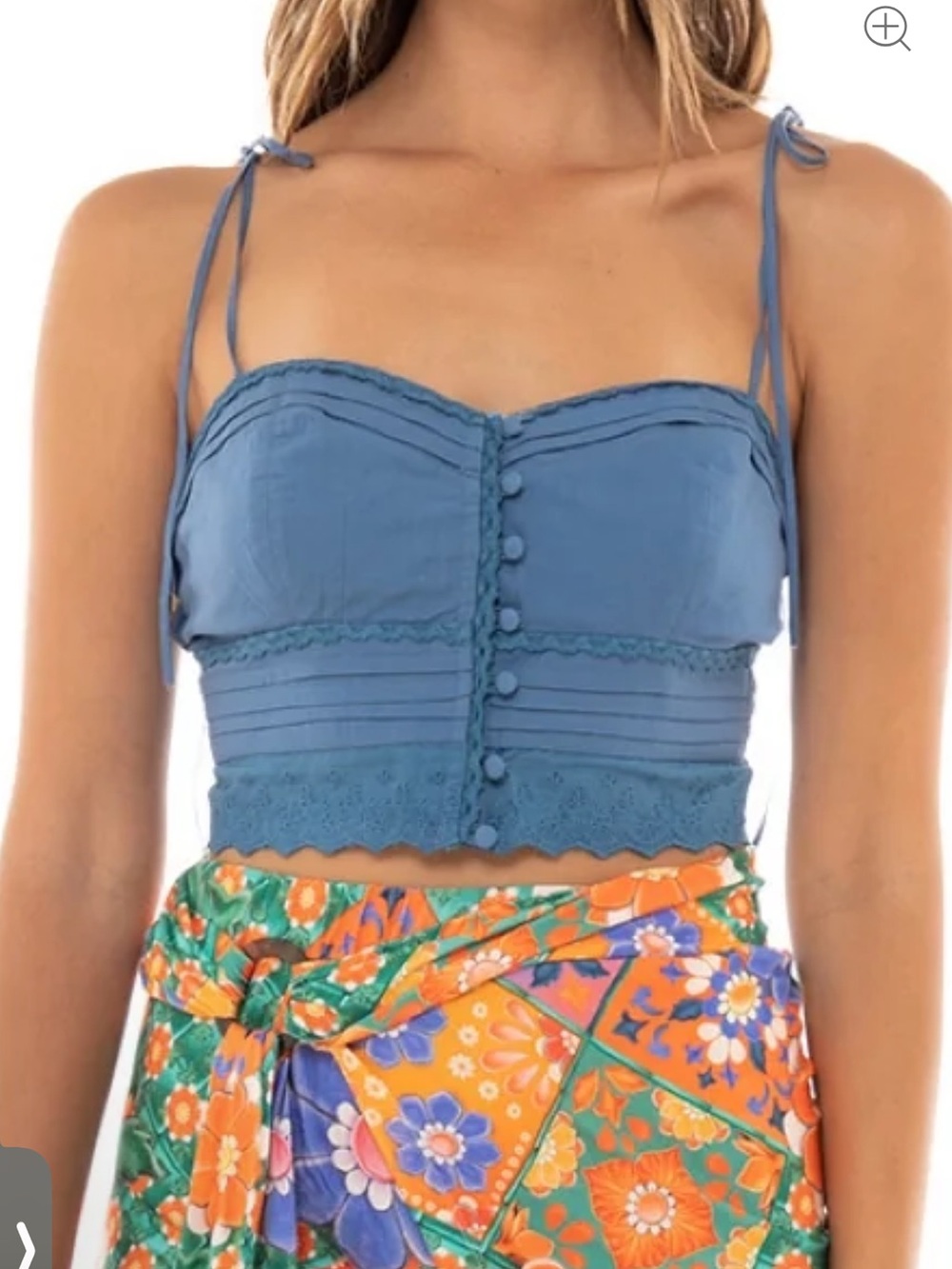 Agua Bendita crop top